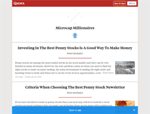Tablet Screenshot of microcapmillionaires02.quora.com