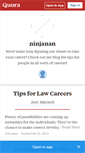 Mobile Screenshot of ninjanan.quora.com
