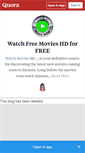 Mobile Screenshot of freemovieshd.quora.com